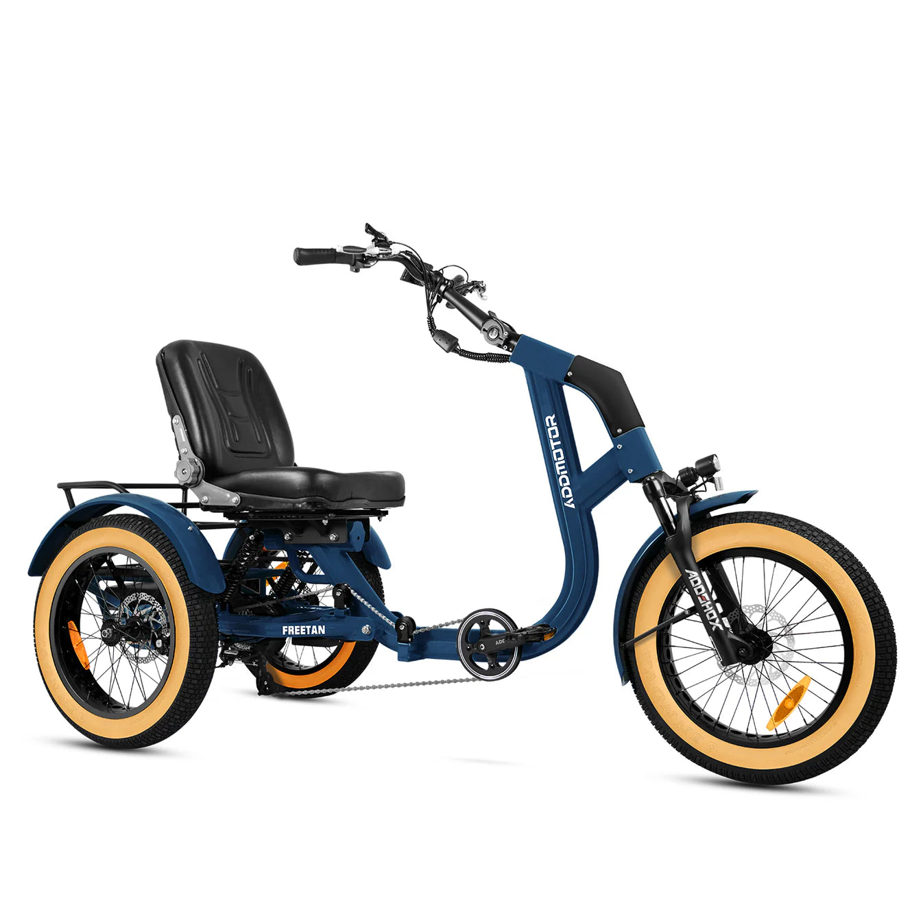 ADDMOTOR - FREETAN FULL SUSPENSION SEMI RECUMBENT ELECTRIC TRICYCLE