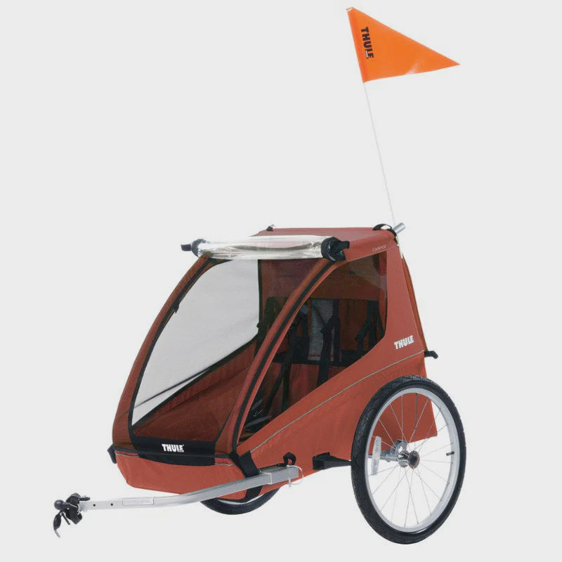 CADENCE - 2 CHILD TRAILER -HOT SAUCE RED