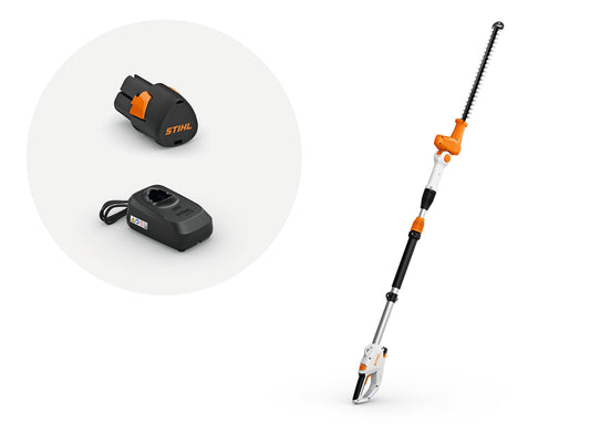 STIHL HLA 40.0 SET BATTERY POWERED EXTENDED HEDGE TRIMMER