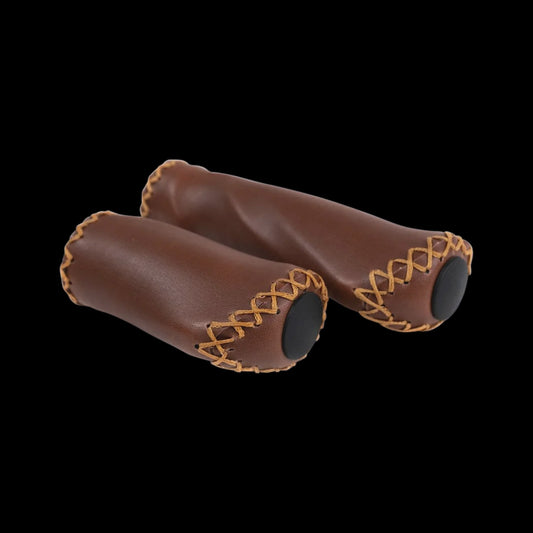 Rad Power - Handlebar Brown Leather Grips
