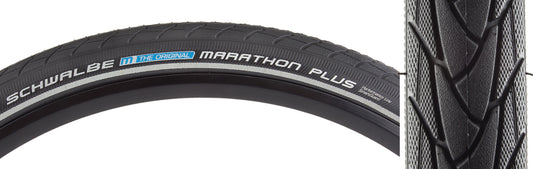 SCHWALBE MARATHON PLUS TIRE 700x35 / 28x1.4