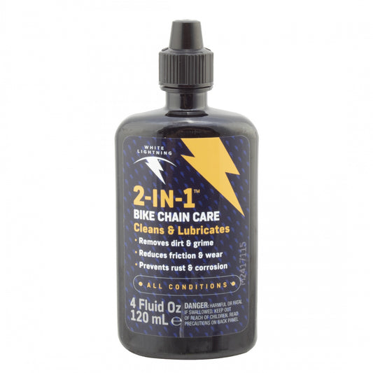 2 in 1 Bike Chain Care Lubricant - 4 oz
