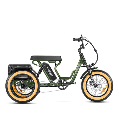 SOLETRI M-366X ADDMOTOR FULL SUSPENSION TRICYCLE