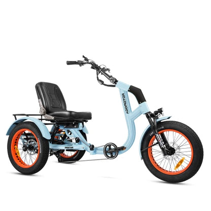 ADDMOTOR - FREETAN FULL SUSPENSION SEMI RECUMBENT ELECTRIC TRICYCLE