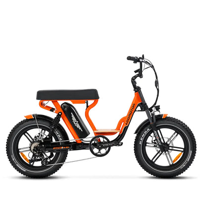 Soletan -  M-66X - Full Suspension Electric Moped Bike