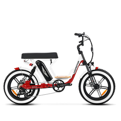 Soletan -  M-66X - Full Suspension Electric Moped Bike