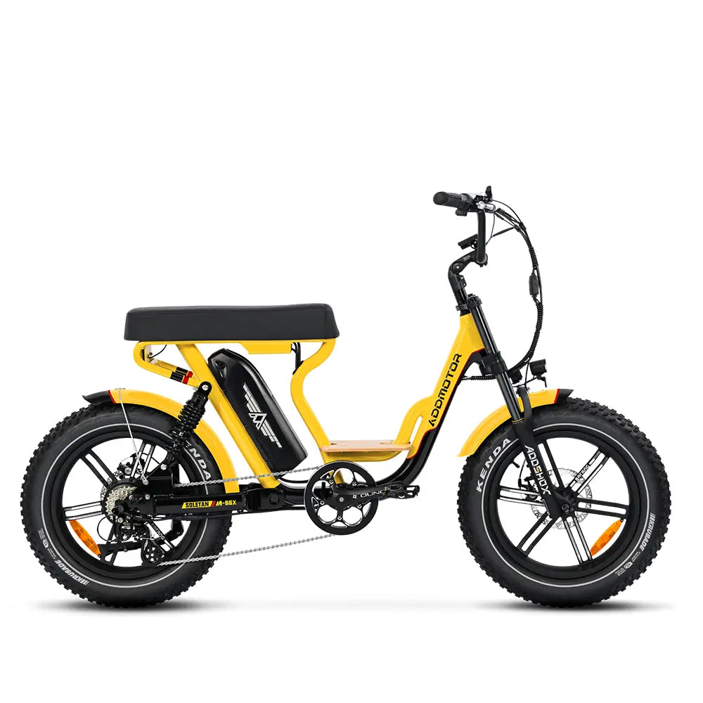 Soletan -  M-66X - Full Suspension Electric Moped Bike