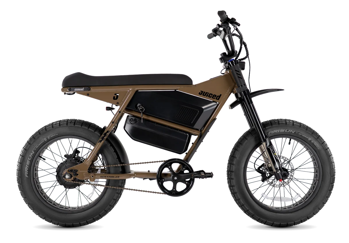 JUICED - SCRAMBLER- HARDTAIL E-BIKE (DUAL-BATTERY)