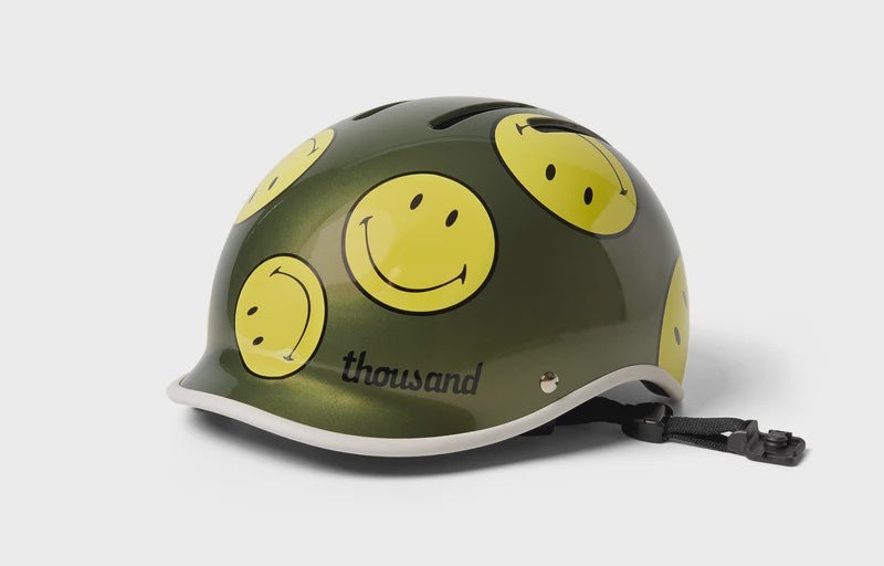 THOUSAND - HERITAGE 2.0  - BIKE AND SKATE HELMET - SMILEY